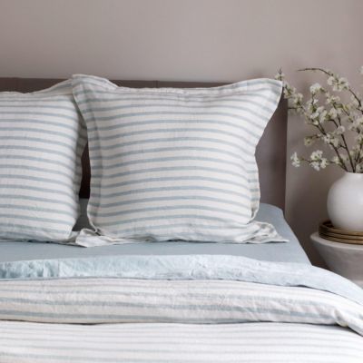 French Linen Flanged Euro Sham