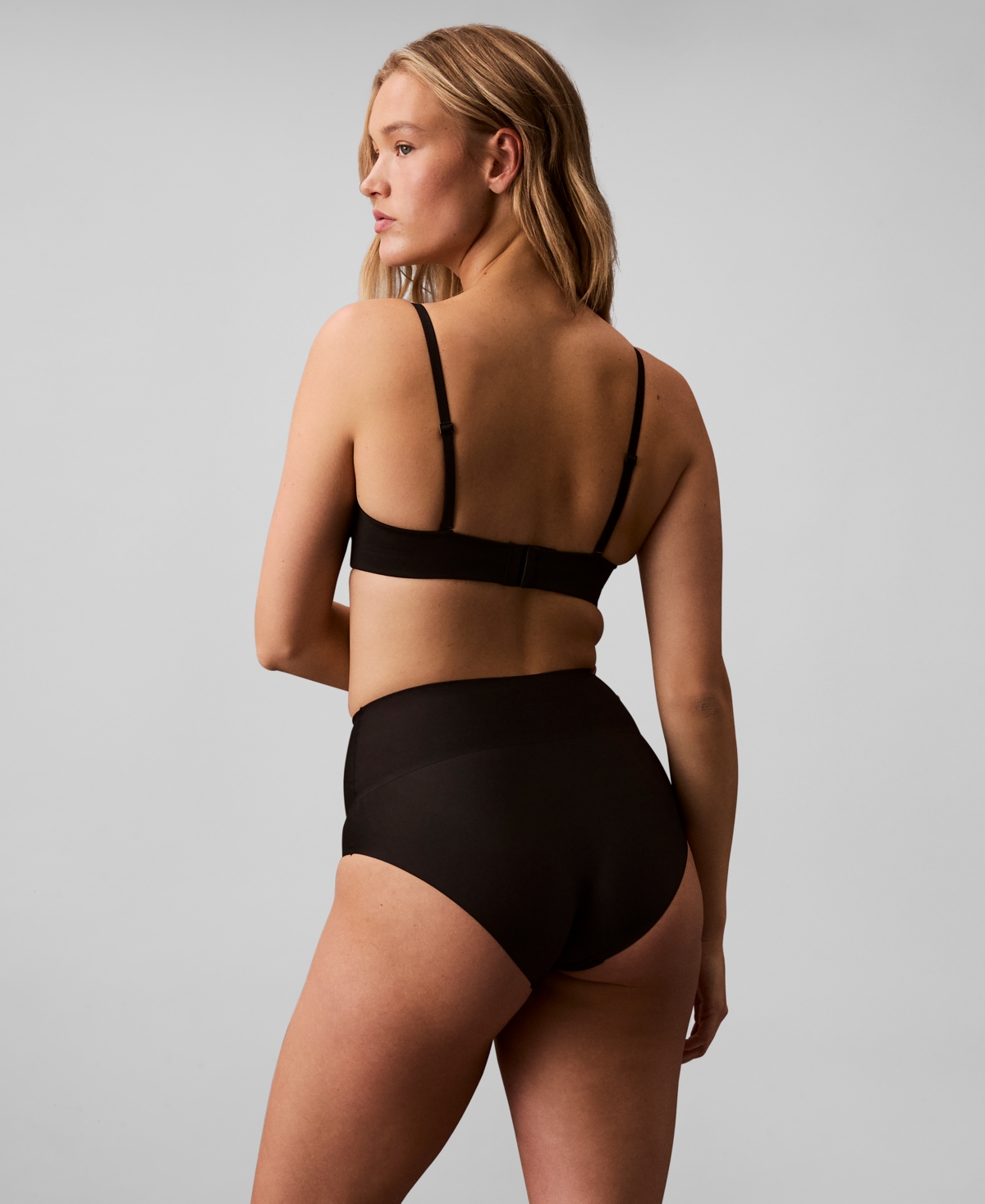 Calvin Klein Women's Second Skin Smoothing Brief Underwear Qf8156