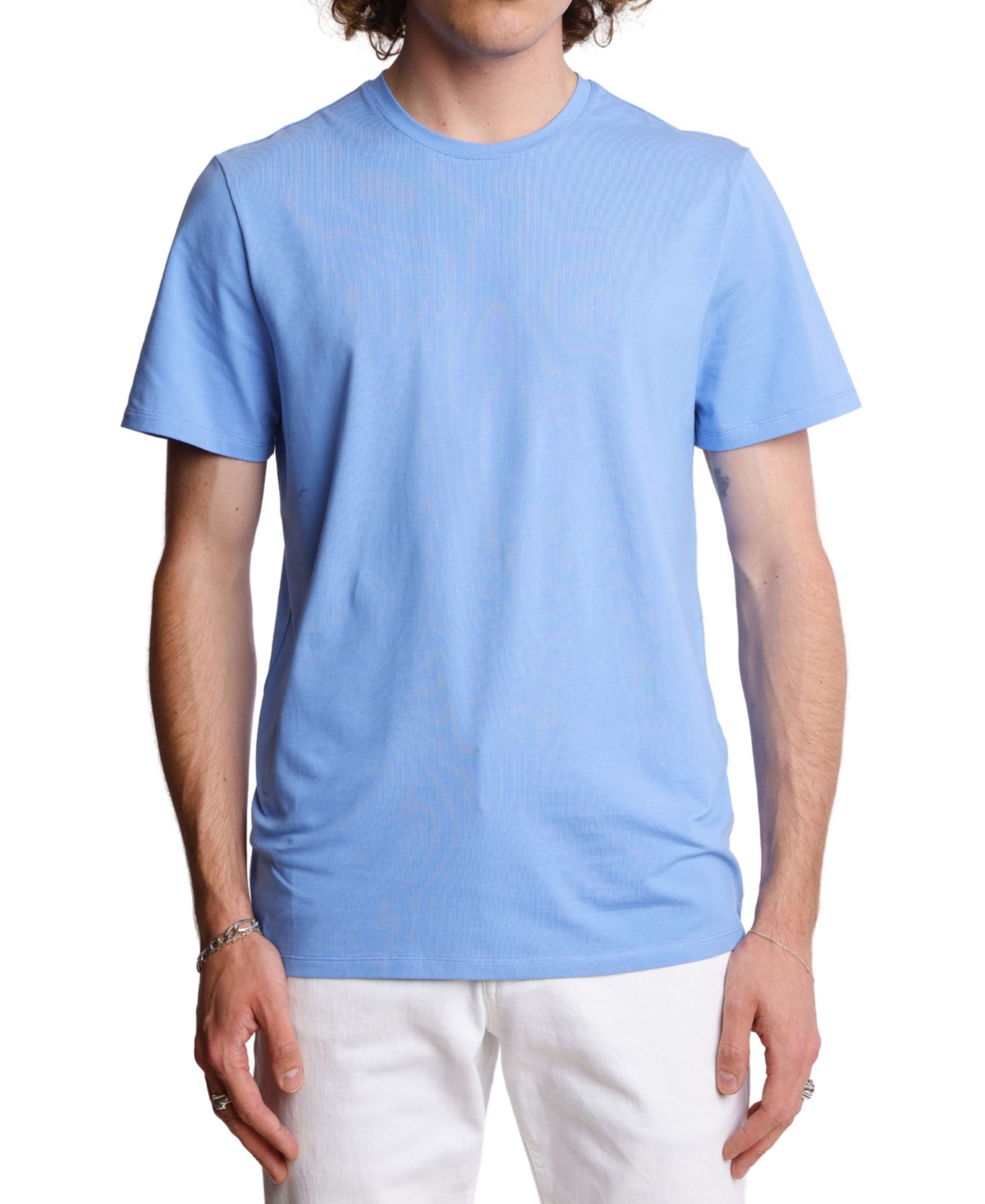 Men's Lucas Slim Fit Short Sleeve Crewneck T-Shirt - Easy Blue
