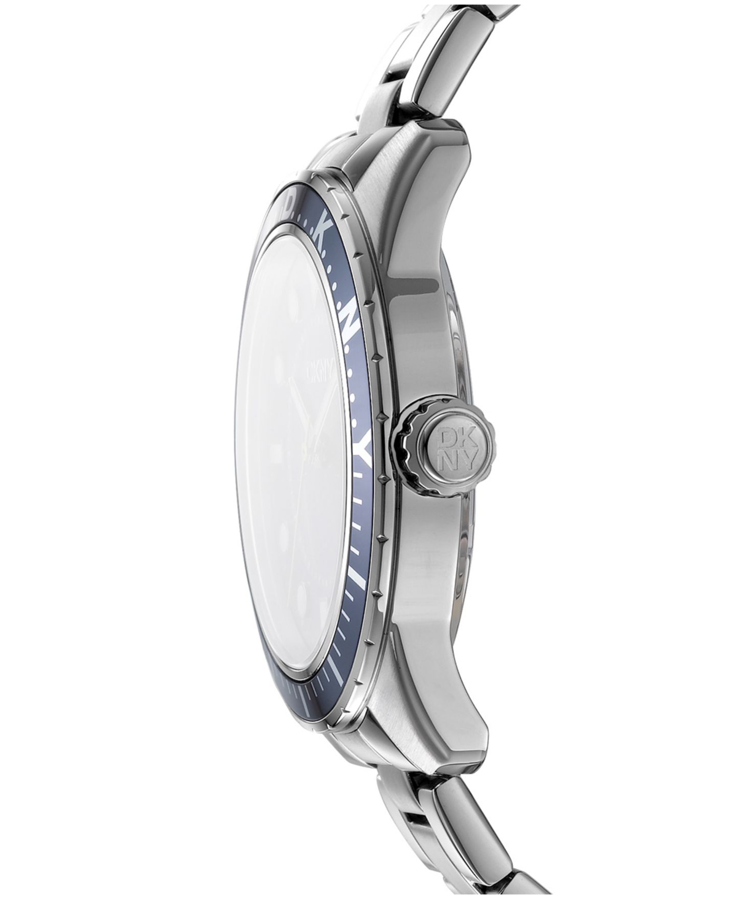 Мужские часы DKNY Crosby Sport Stainless Steel Bracelet Watch, 42mm — фото 2