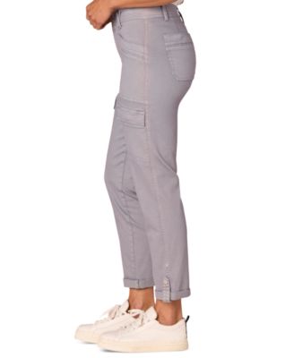Petite "Ab"solution High-Rise Utility Jeans