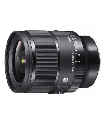 24mm f/1.4 DG DN Art Lens for L Mount Bundle with 72mm Multi Coated UV Filter, Microfiber Cleaning Cloth