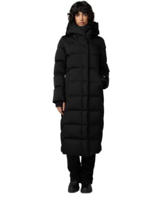 Women's Hooded Down Maxi Puffer Coat