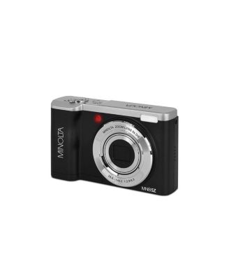 MNB5Z 56MP 5K Ultra HD 2.8" LCD Screen Digital Camera, Black, Bundle with Camera Case, 64GB Memory Card, Multi Card Reader