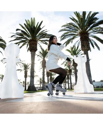 Forget Me Not Quad Roller Skates