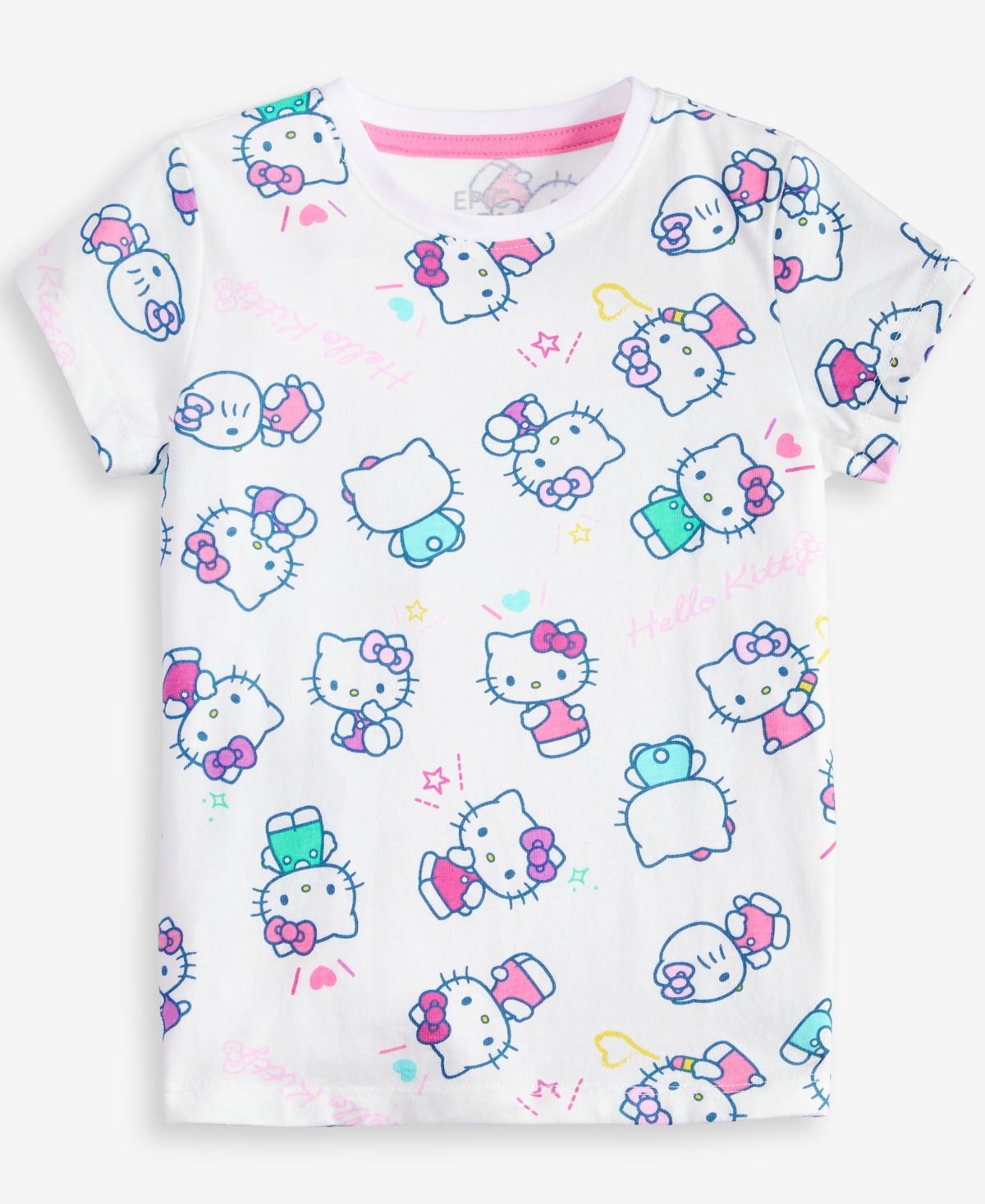 Epic Threads Toddler Girls Hello Kitty Doodle Tee, Exclusively At Macy's In White