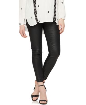 Vigoss Jeans - Maternity Coated Skinny Jeans