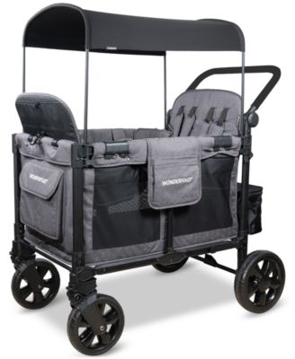 WonderFold Wagon - Infant Quad Stroller Wagon With Lighter Frame