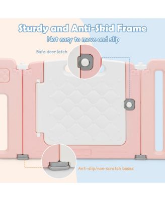 Baby 16 Panels Safety Playpen Safety Activity Play Center