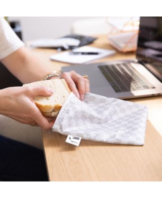 Bumkins Rich and Bougee Large Snack Bags, 2 Pack