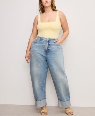 Women's Sculpting Modern Tank Bodysuit, Regular & Plus Size