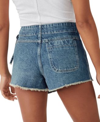 Women's Emmy Cotton Denim Mini Skort