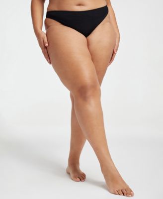 Women's Always Fits Classic Bikini Bottoms, Regular And Plus Size