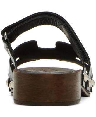 Women's Canal Wooden Platform Slide Sandals