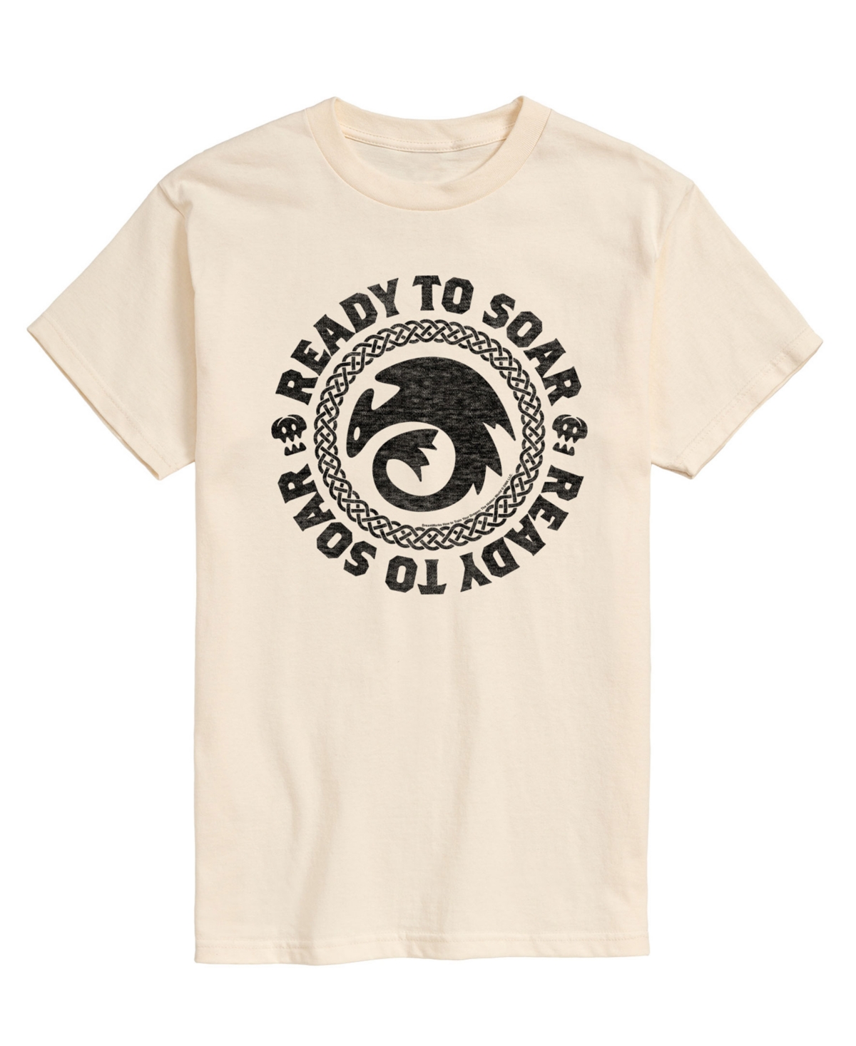 Airwaves Men's How To Train Your Dragon Ready To Soar Short Sleeve T-shirt