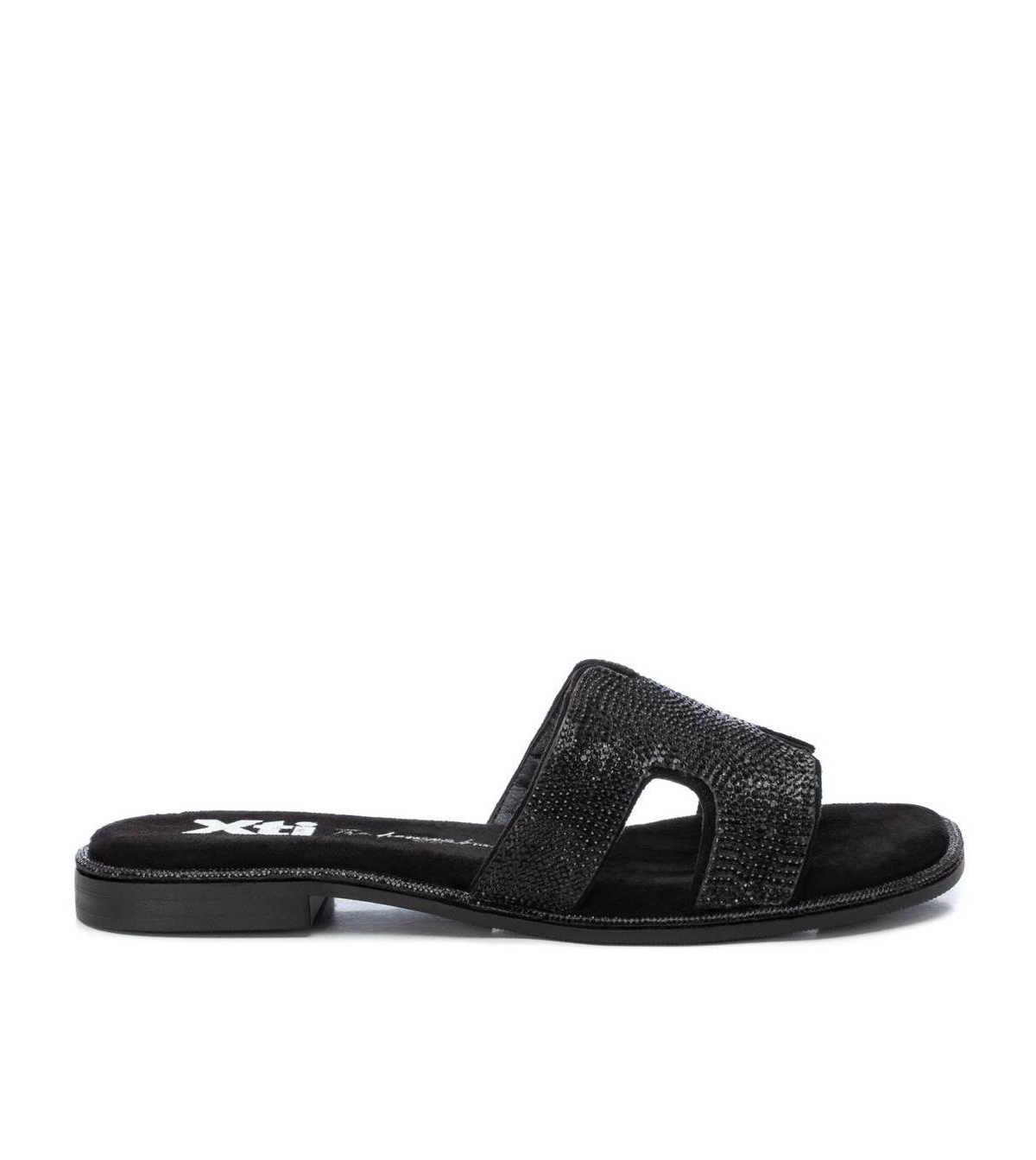 Women's Flat Sandals - Black
