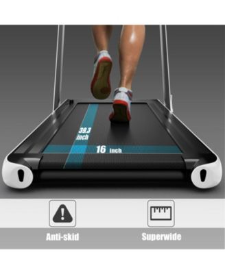2.25HP 2 in 1 Folding Treadmill with APP Speaker Remote Control