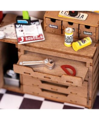 DIY 3D House Puzzle - Garage Workshop 157pcs