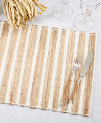 Rustic Weave Hyacinth Placemats, 14" x 20"