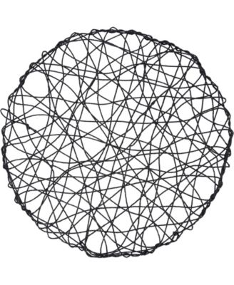 Intricate Wire Placemats, 15" Round