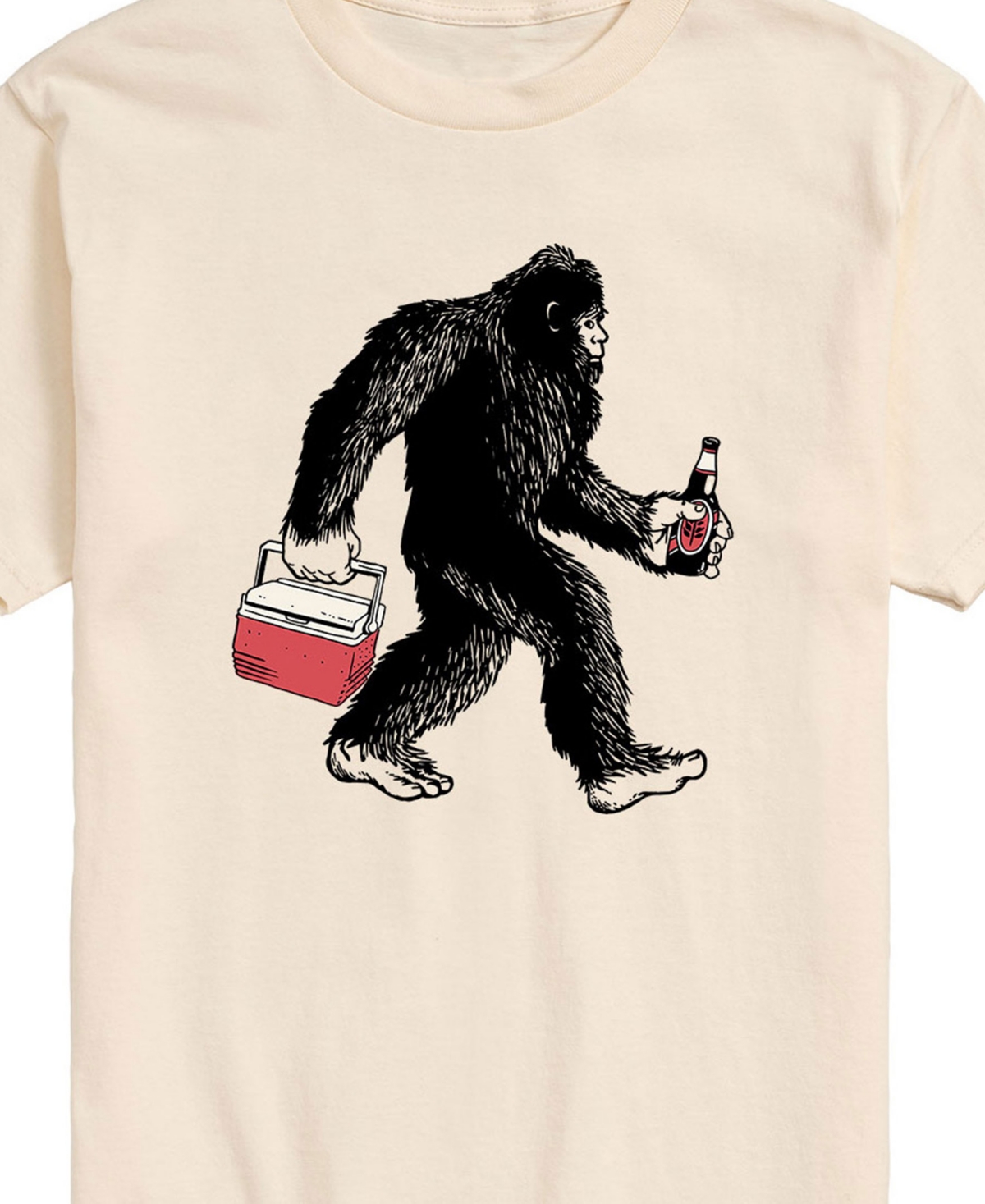 Airwaves Men's Americana Sasquatch Cookout Short Sleeve T-shirt