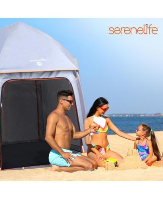 Portable & Foldable Playpen with Padded Mattress, Gray