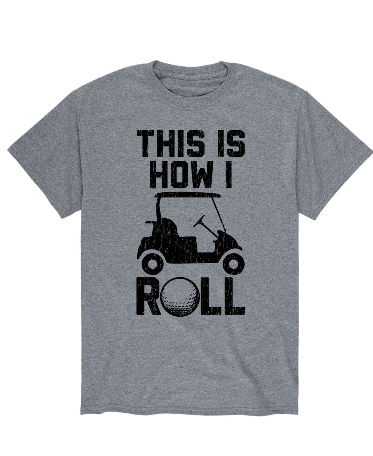 Airwaves Men's This Is How I Roll Short Sleeve T-shirt In Gray