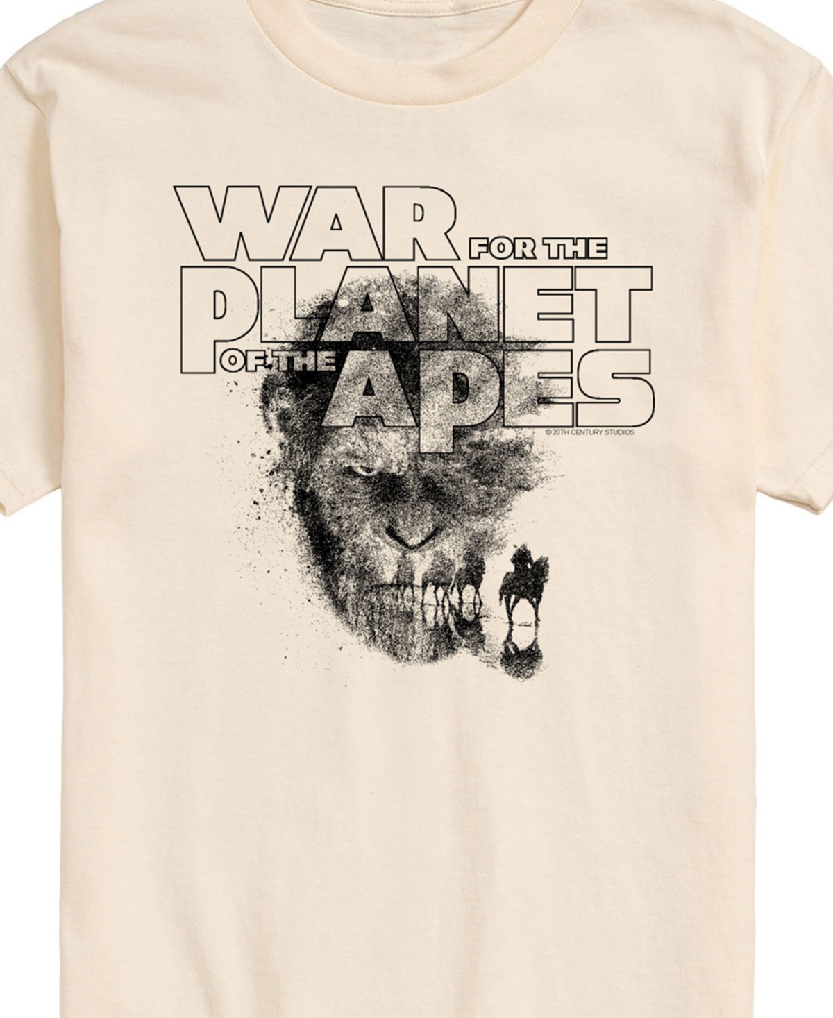 Airwaves Men's War For The Planet Of The Apes Short Sleeve T-shirt
