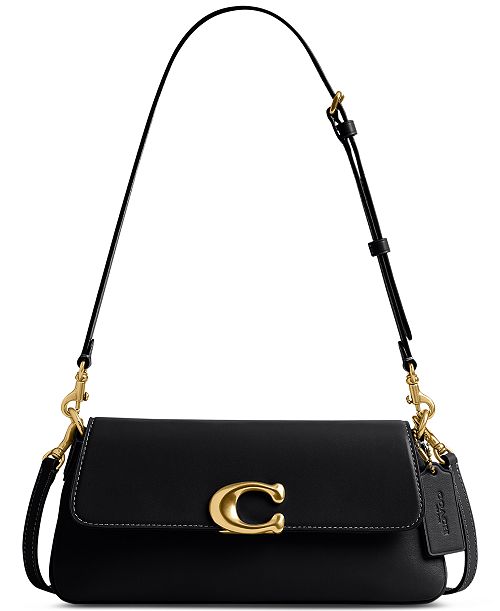 alfani COACH Small Jet Leather Shoulder Bag Handbags Purses & Accessories