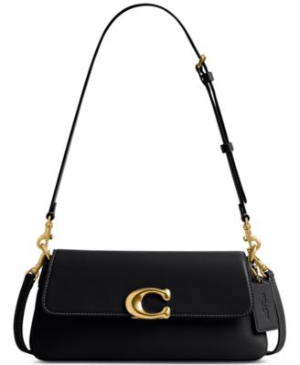 Small Jet Leather Shoulder Bag