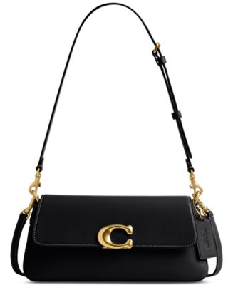 COACH Jet Small Leather Shoulder Bag Macy's