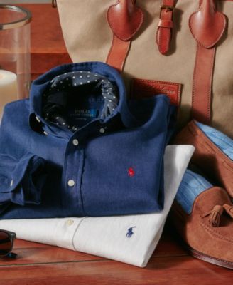 Polo Ralph Lauren Men's Classic Fit Linen Shirt Macy's