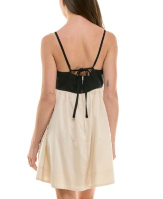 Juniors' Emma Colorblocked Babydoll Dress