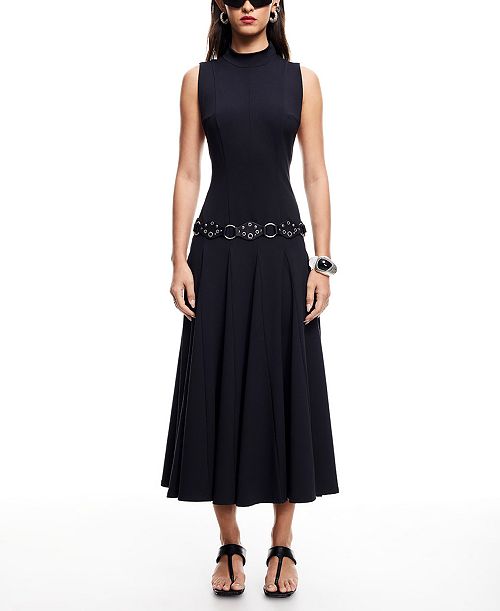 alfani Lioness Women's Indi Midi Dress Women's Fashion Shoes & Accessories