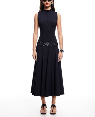 lioness midi dress Lioness After Hours Cutout Boatneck Midi Dress