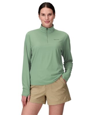 Marmot Women's Air Exchange UPF 50 1/4 Zip Top - Macy's