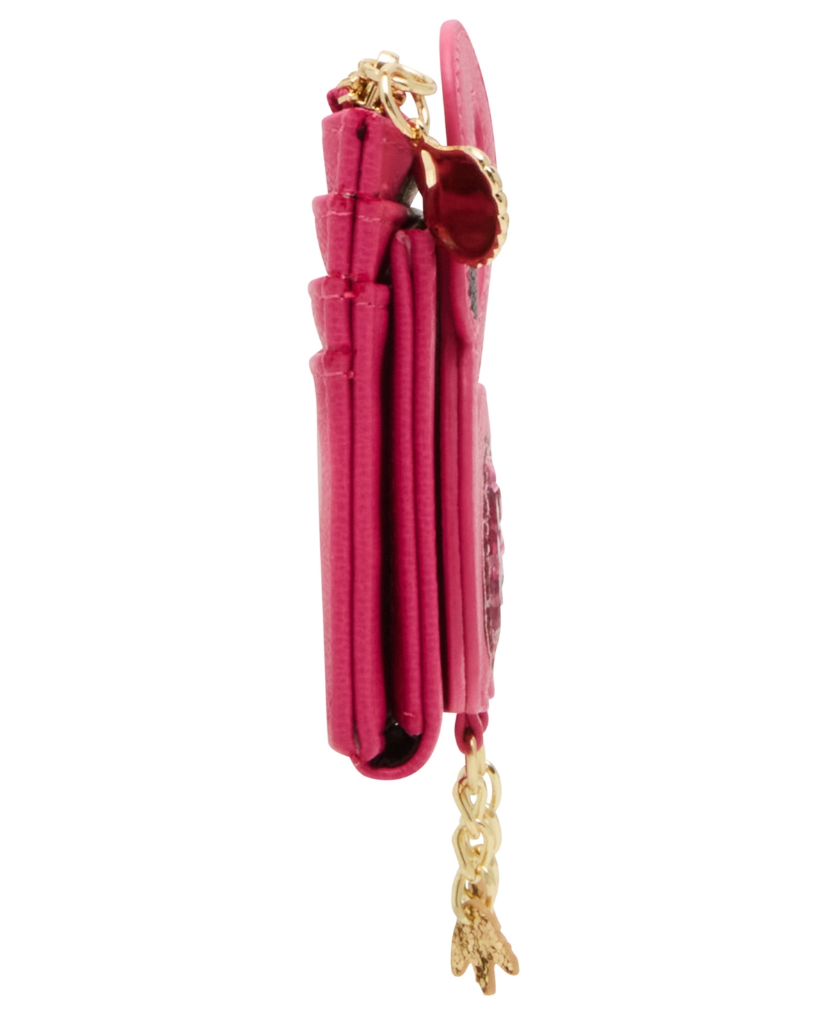 BETSEY JOHNSON HOT AS FLOCK BIFOLD WALLET 