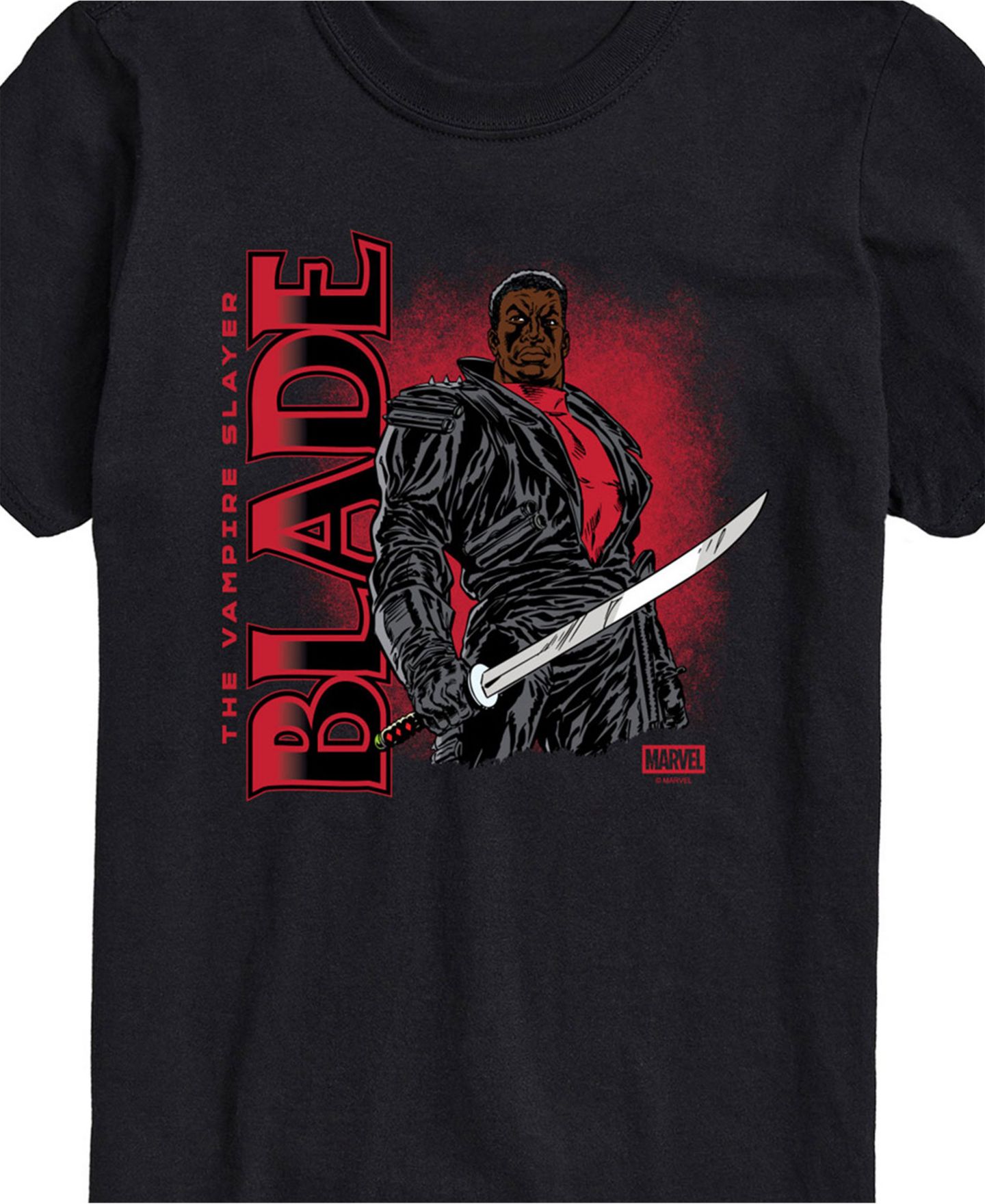 Мужская футболка AIRWAVES Marvel Blade Short Sleeve, цвет: Чёрный — фото 3