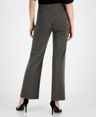 Women's Mid-Rise Pull-On Wide-Leg Pants