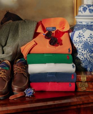 Men's Classic-Fit Mesh Polo Shirt