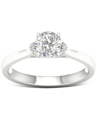 Diamond Engagement Ring (7/8 ct. t.w.) in 14k White Gold