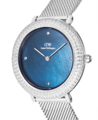 Women's Analog Silver-Tone Stainless Steel Watch, 32mm