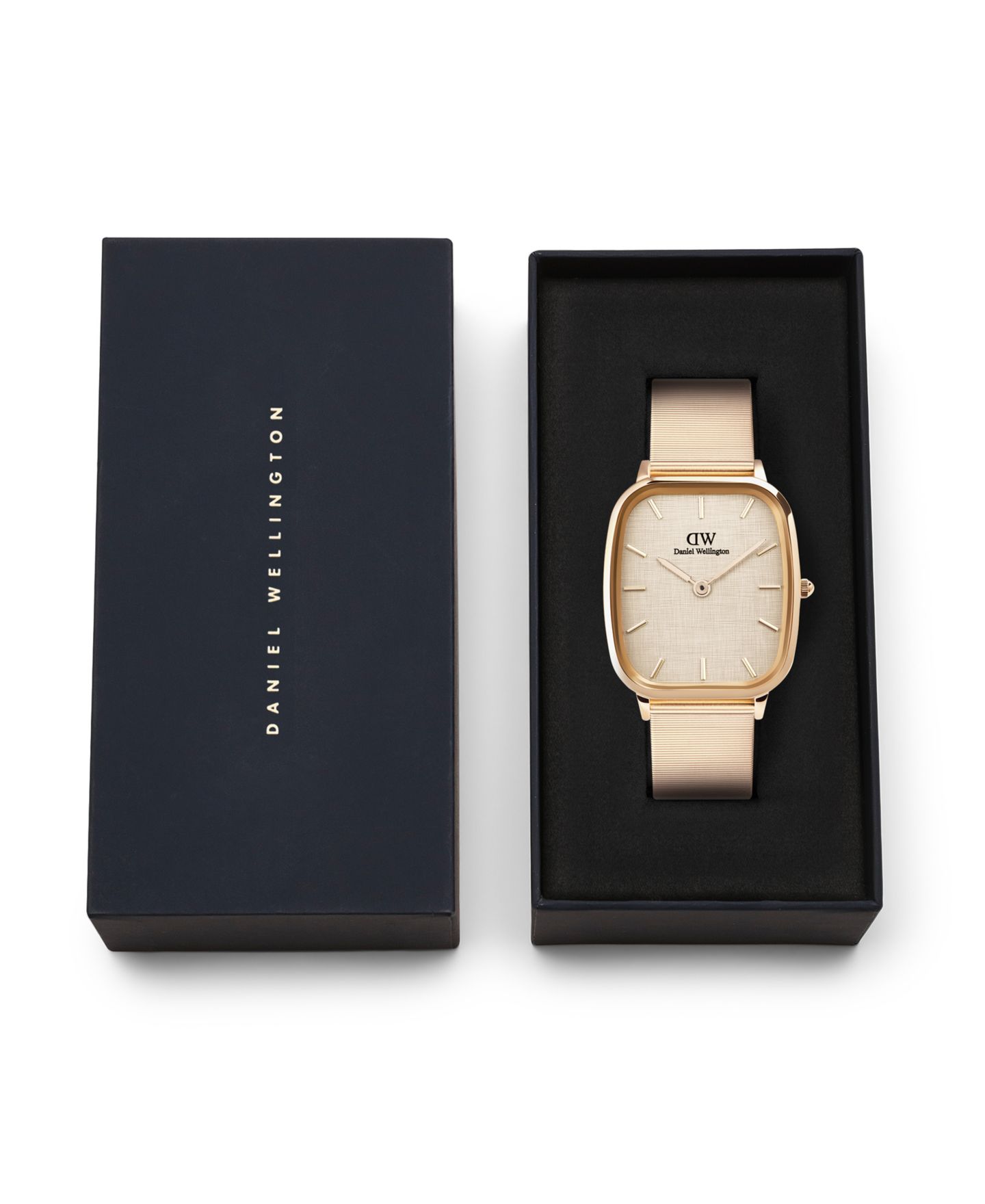 Мужские часы Daniel Wellington Analog Rose Gold-Tone Stainless Steel Watch, 32mm — фото 5
