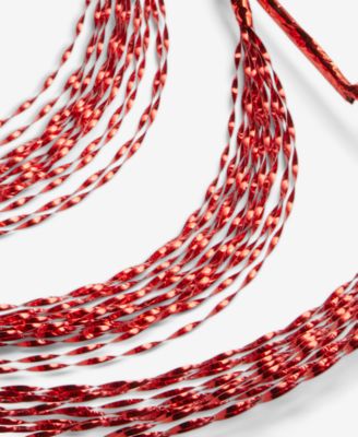 Red Cascade Pick Ornament, Macy's Exclusive