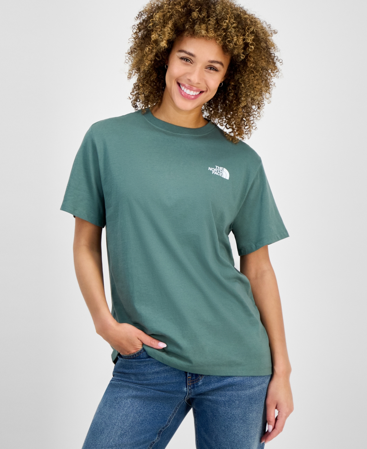 THE NORTH FACE WOMEN'S COTTON CORE FLOWER GRAPHIC T-SHIRT 