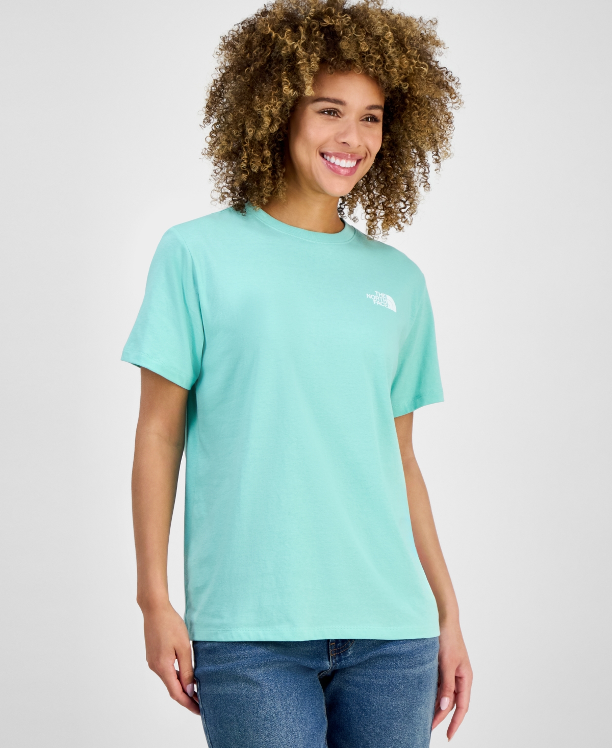 THE NORTH FACE WOMEN'S OUTDOOR VALLEY COTTON GRAPHIC T-SHIRT 