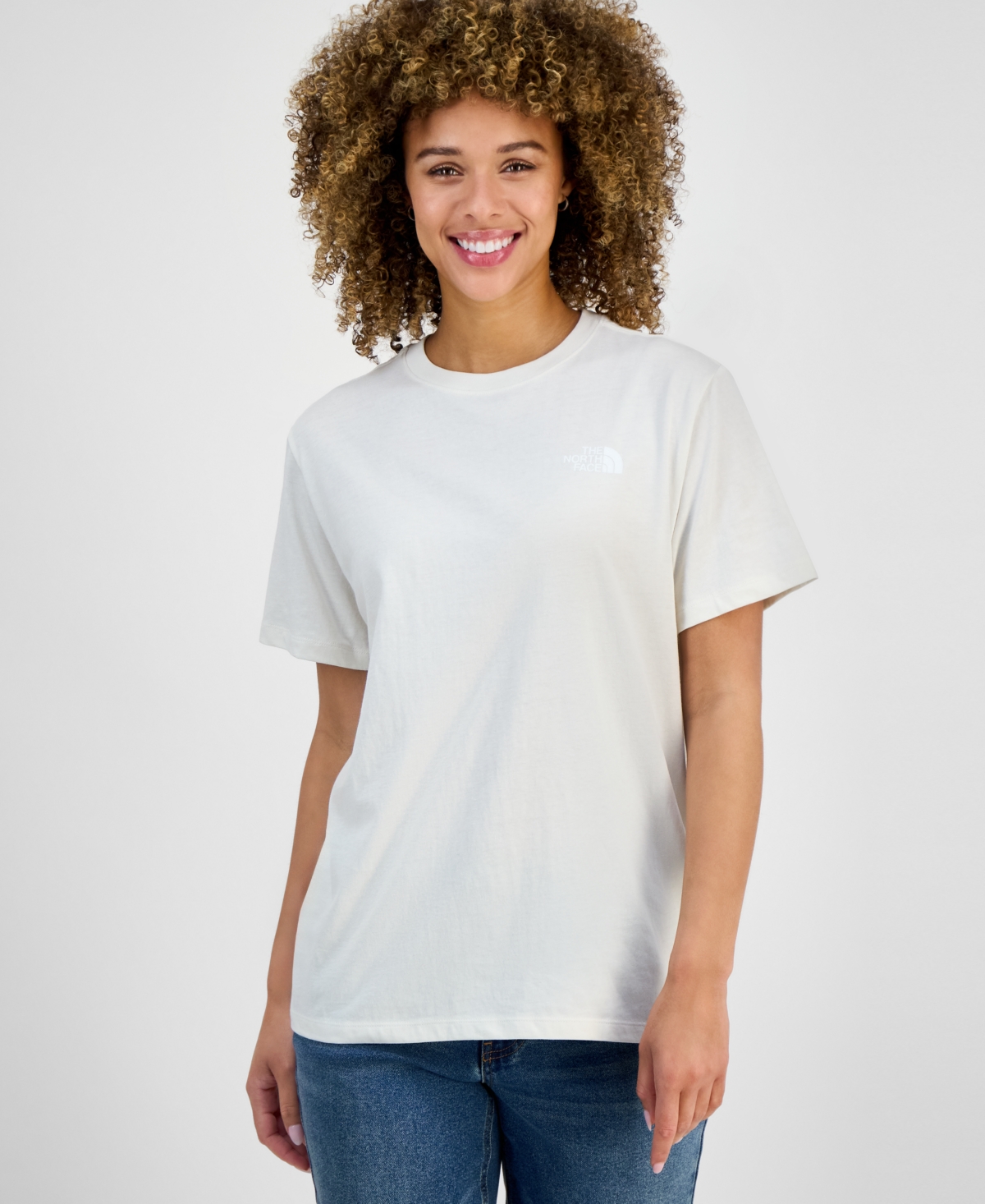 THE NORTH FACE WOMEN'S OUTDOOR VALLEY COTTON GRAPHIC T-SHIRT 