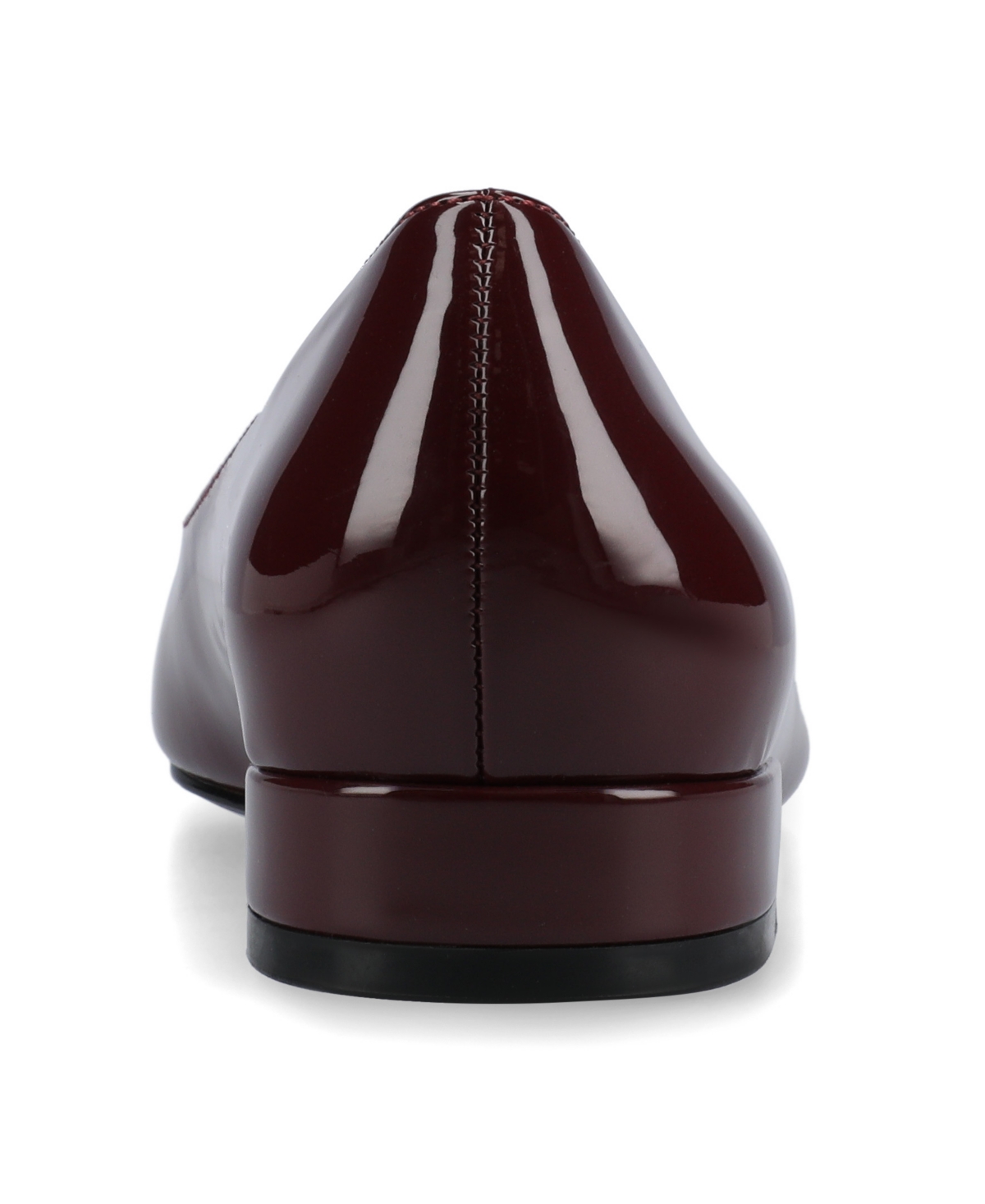 Journee Collection Women's Carmin Slip On Pointed Toe Dress Flats In Burgundy