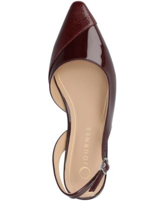 Women's Daphnne Pointed Toe Slingback Flats