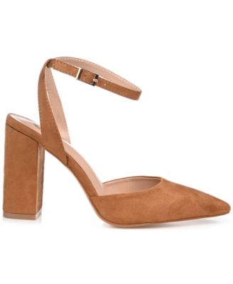 Women's Tyyra Ankle Strap Block Heel Pumps